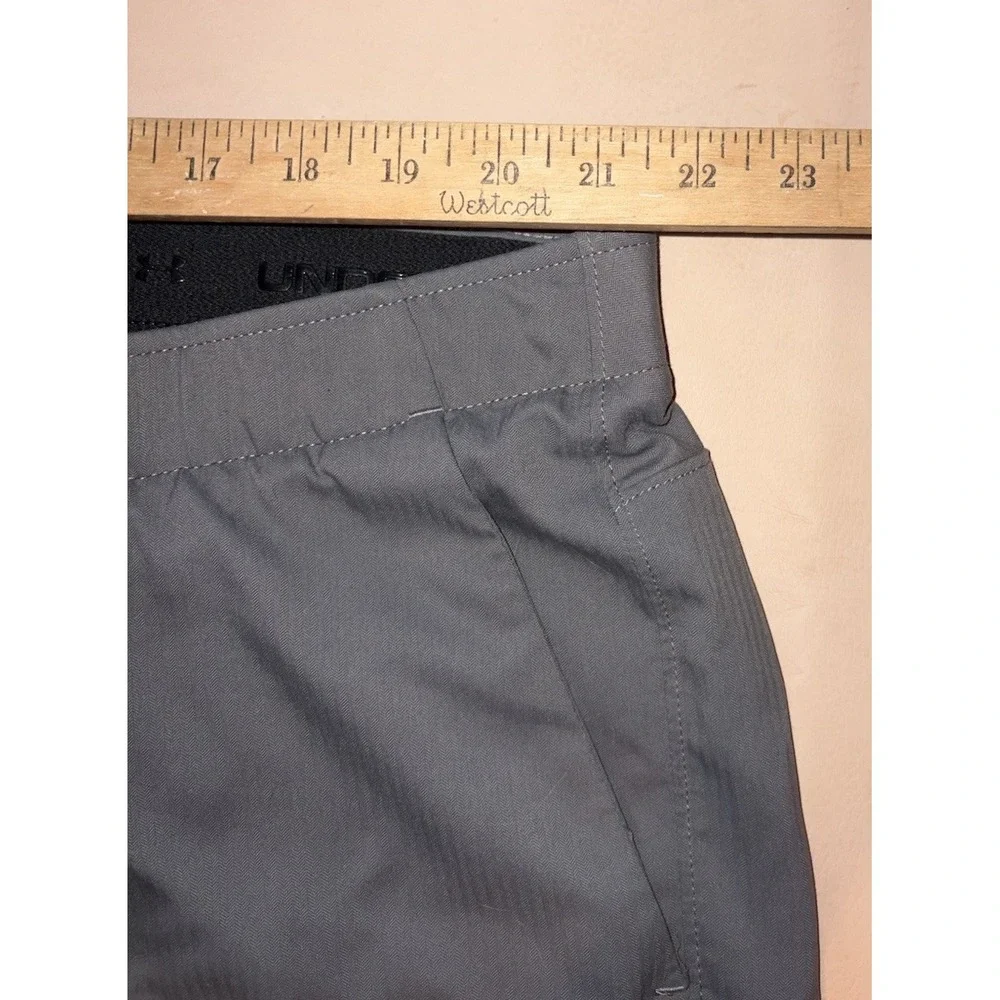 Under Armour Showdown Golf Pants Men's 46x32 Gray Stretch Waistband Performance